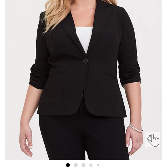 Torrid black blazer - Picture 9 of 13